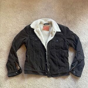 Levi’s corduroy Sherpa jacket